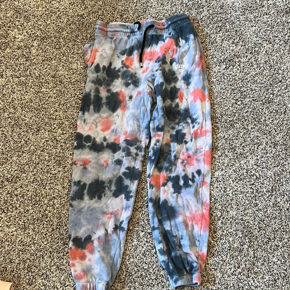 forever 21 tie-dye joggers